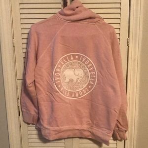 Ivory Ella zip up hoodie